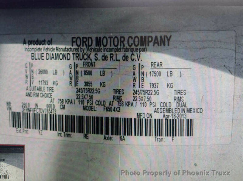 2013 Ford F-650 Super Duty