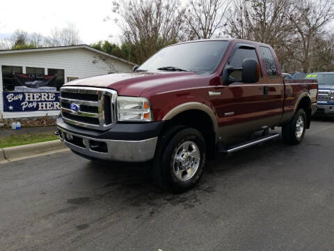 2005 Ford F-250 Super Duty for sale at TR MOTORS in Gastonia NC