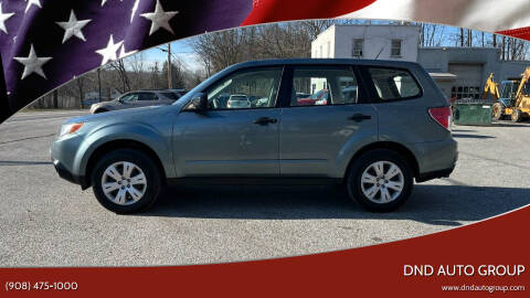 2009 Subaru Forester for sale at DND AUTO GROUP in Belvidere NJ