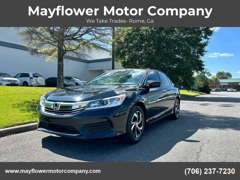 2016 Honda Accord for sale at Mayflower Motor Company in Rome GA