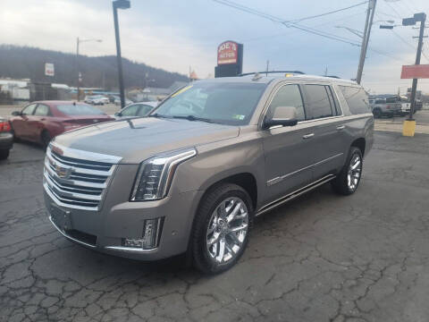 2017 Cadillac Escalade ESV for sale at Joe's Preowned Autos in Moundsville WV