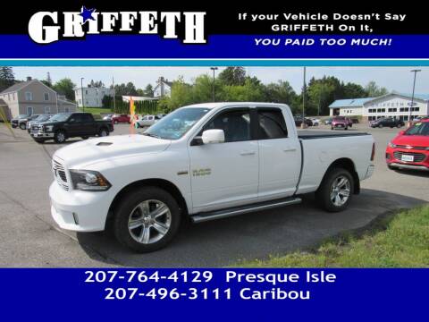 2018 RAM Ram Pickup 1500 for sale at Griffeth Ford Mitsubishi - Pre-owned in Caribou ME