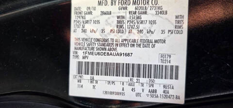 2010 Ford Explorer XLT