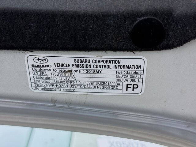 2018 Subaru WRX Premium