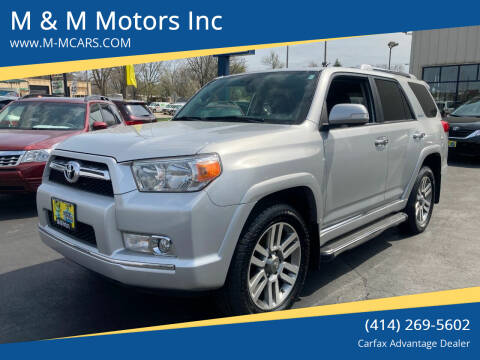 2013 Toyota 4Runner for sale at M & M Motors Inc in West Allis WI