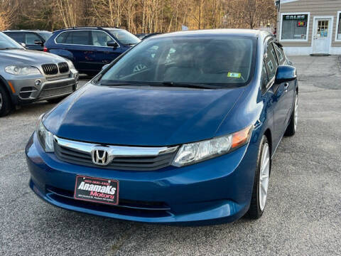 2012 Honda Civic for sale at Anamaks Motors LLC in Hudson NH