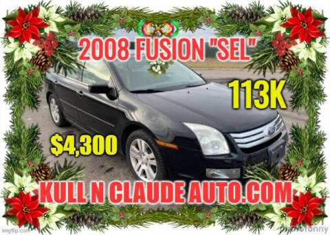 2008 Ford Fusion for sale at Kull N Claude Auto Sales in Saint Cloud MN