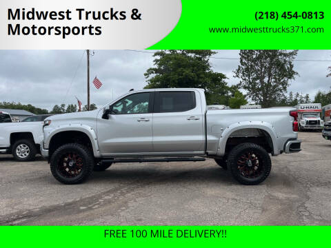 2019 Chevrolet Silverado 1500 for sale at Midwest Trucks & Motorsports in Merrifield MN