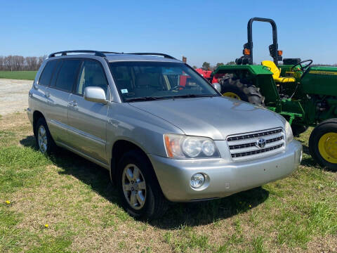 2002 Toyota Highlander for sale at Vehicle Network - Suttontown Repair Service in Faison NC