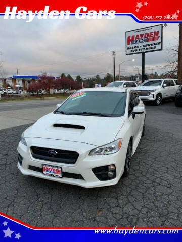 2017 Subaru WRX for sale at Hayden Cars in Coeur D Alene ID