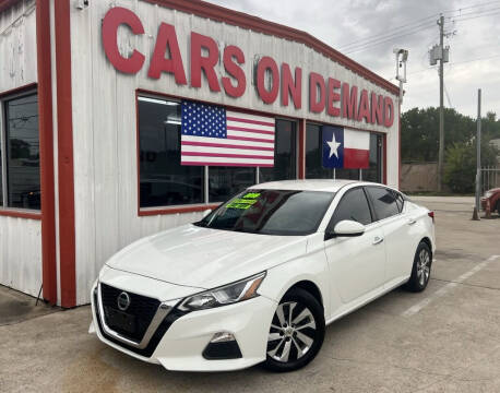 2019 Nissan Altima for sale at Cars On Demand 3 in Pasadena TX