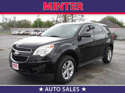 2015 Chevrolet Equinox for sale at Minter Auto Sales in South Houston TX
