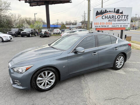 2015 Infiniti Q50 for sale at Charlotte Auto Import in Charlotte NC