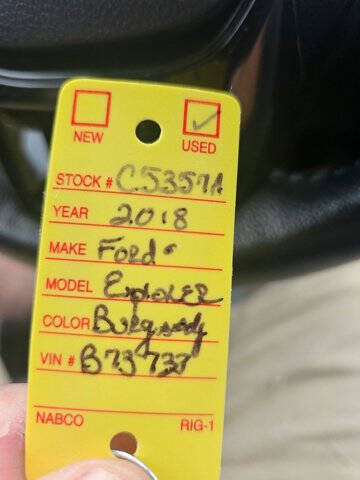 2018 Ford Explorer XLT