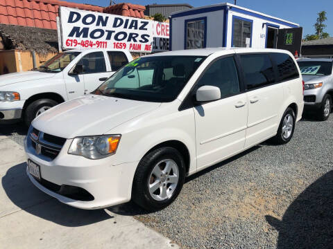 2012 Dodge Grand Caravan for sale at DON DIAZ MOTORS in San Diego CA