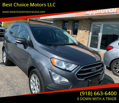2018 Ford EcoSport for sale at Best Choice Motors LLC in Tulsa OK
