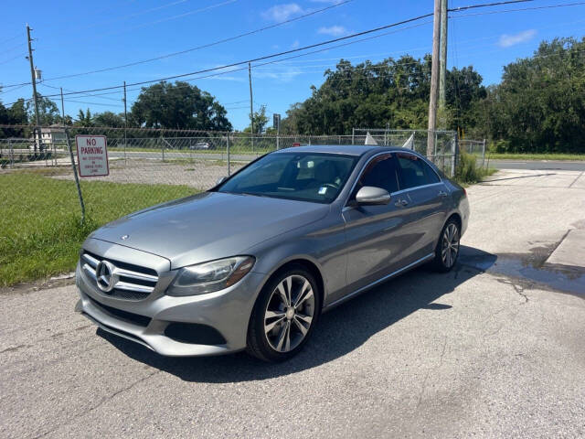 2015 Mercedes-Benz C-Class for sale at Hobgood Auto Sales in Land O Lakes, FL