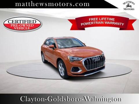 2021 Audi Q3 for sale at Auto Finance of Raleigh in Raleigh NC