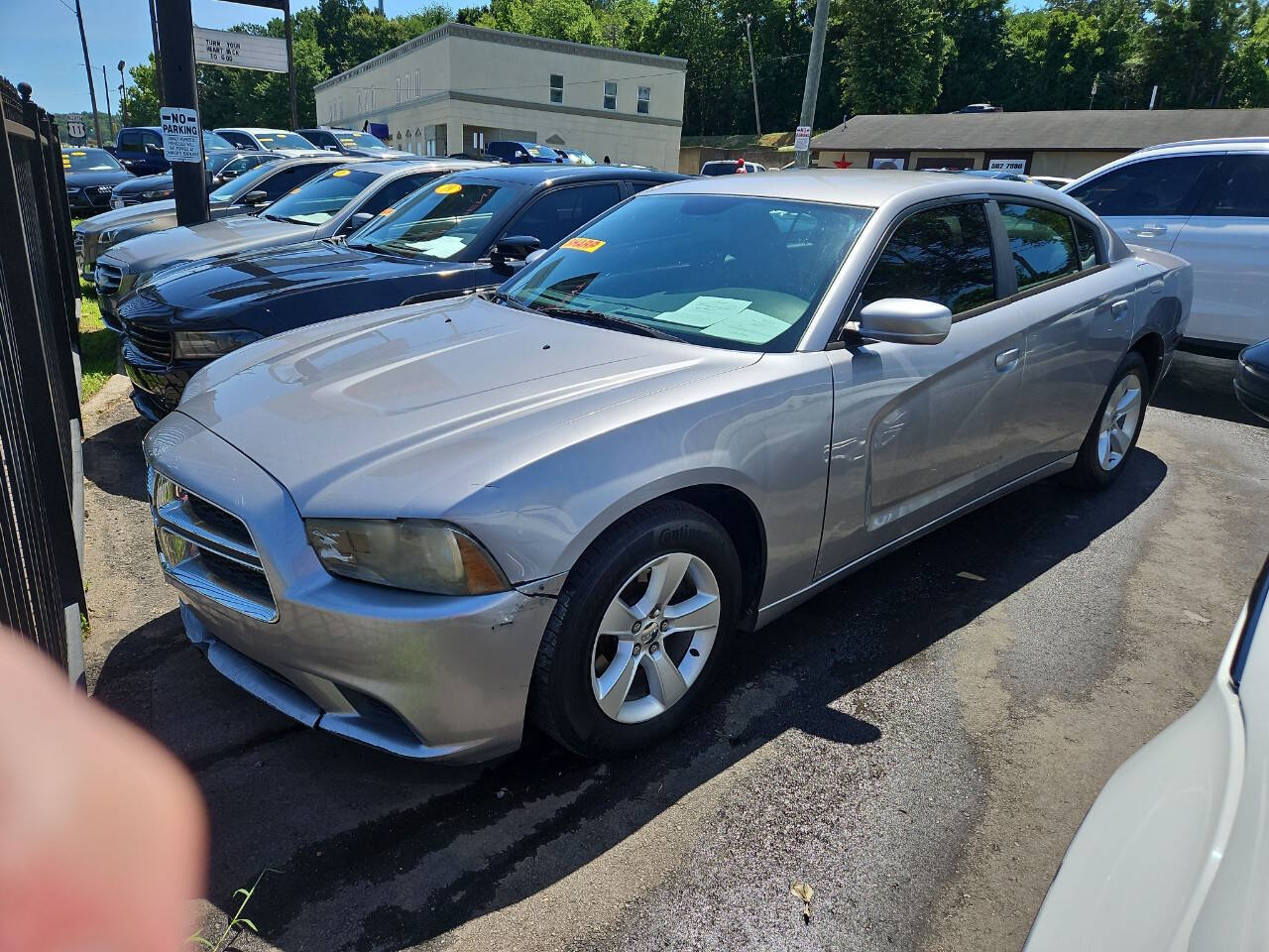 Gray 2014 Dodge Charger SE SE 4dr Sedan 2