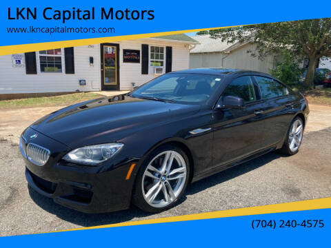 2015 BMW 6 Series for sale at LKN Capital Motors in Lincolnton NC