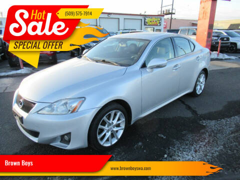 2012 Lexus IS 250 for sale at Brown Boys in Yakima WA