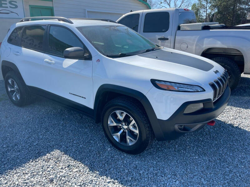 2017 Jeep Cherokee for sale at Paul Auto Sales in Smithfield NC