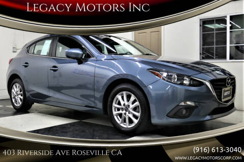 2015 Mazda MAZDA3 for sale at Legacy Motors Inc in Roseville CA