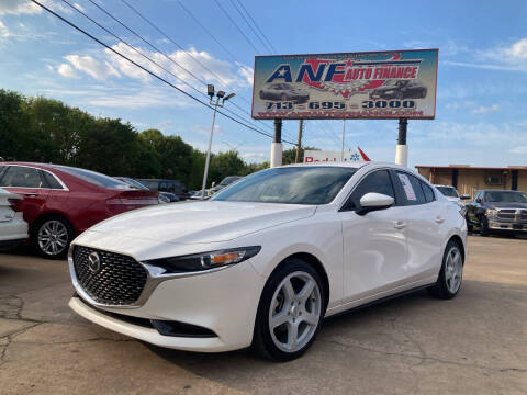 2020 Mazda Mazda3 Sedan for sale at ANF AUTO FINANCE in Houston TX