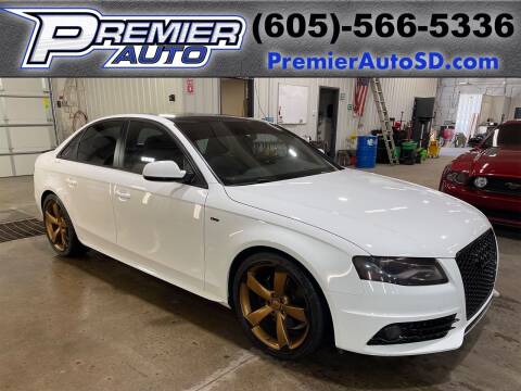 2012 Audi A4 for sale at Premier Auto in Sioux Falls SD