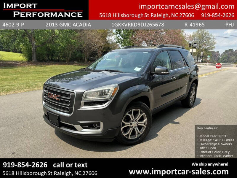 2013 GMC Acadia SLT-1