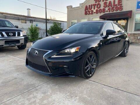 2015 Lexus IS 250 for sale at NATIONWIDE ENTERPRISE in Houston TX