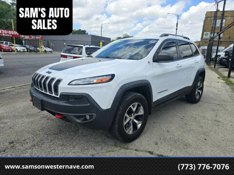 2015 Jeep Cherokee for sale at SAM'S AUTO SALES in Chicago IL