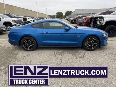 2019 Ford Mustang for sale at LENZ TRUCK CENTER in Fond Du Lac WI