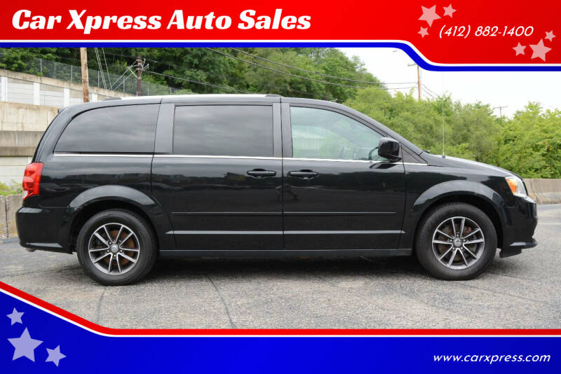 2017 Dodge Grand Caravan for sale at Car Xpress Auto Sales in Pittsburgh PA