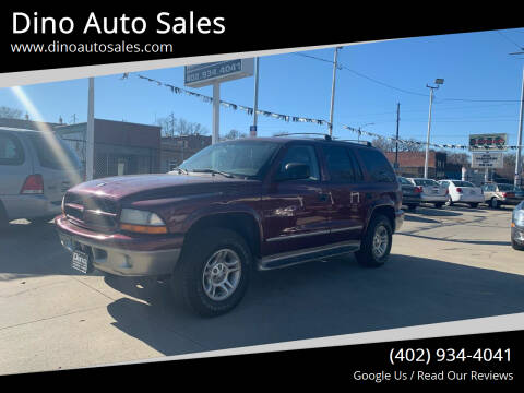 2001 Dodge Durango for sale at Dino Auto Sales in Omaha NE