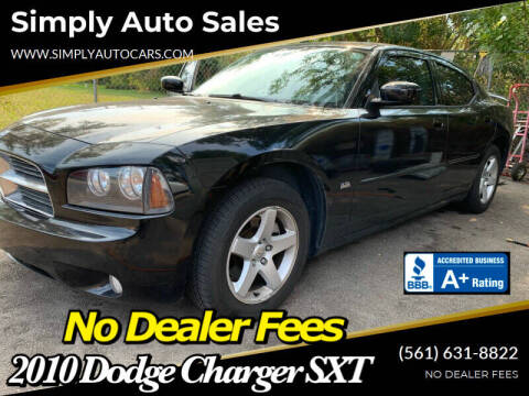 2010 Dodge Charger for sale at Simply Auto Sales in Palm Beach Gardens FL