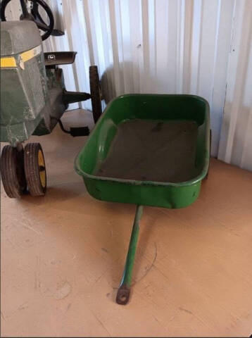 Vintage John Deere Pedal Tractor with Wagon