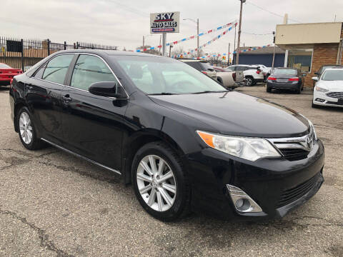 2013 Toyota Camry for sale at SKY AUTO SALES in Detroit MI