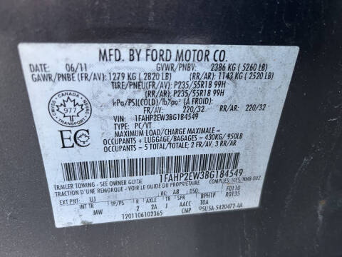 2011 Ford Taurus SEL