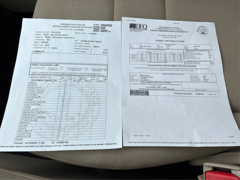 2015 Dodge Durango SXT