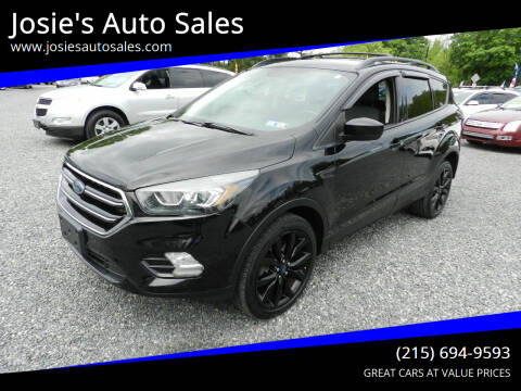 2017 Ford Escape for sale at Josie's Auto Sales in Gilbertsville PA