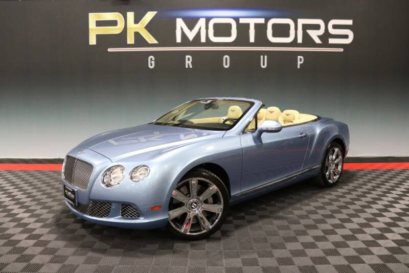 2012 Bentley Continental for sale at PK MOTORS GROUP in Las Vegas NV
