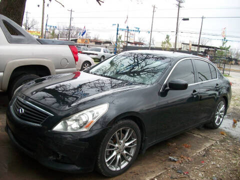 2013 Infiniti G37 Sedan for sale at THOM'S MOTORS in Houston TX