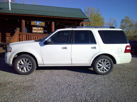 2015 Ford Expedition for sale at VALLEY MOTORS in Kalispell MT