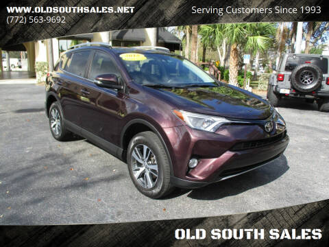 2018 Toyota RAV4 for sale at OLD SOUTH SALES in Vero Beach FL