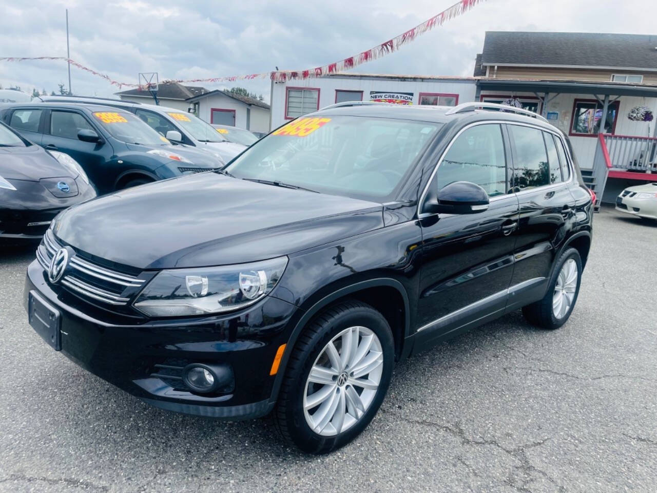 2012 Volkswagen Tiguan for sale at New Creation Auto Sales in Everett, WA