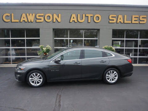 2016 Chevrolet Malibu for sale at Clawson Auto Sales in Clawson MI