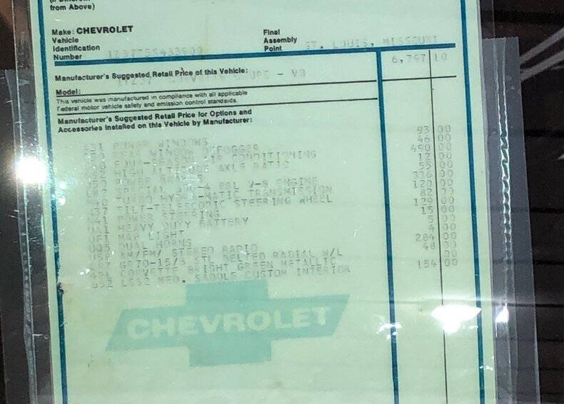 1975 Chevrolet Corvette