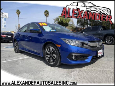 2018 Honda Civic for sale at Alexander Auto Sales Inc in Whittier CA