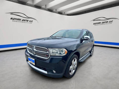 2012 Dodge Durango for sale at Hatimi Auto LLC in Buda TX